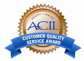 Customer Quality Service Award – American Council of Independent Laboratories